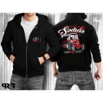 Belarus MTZ 82 kapucnis pulóver cipzáras SODRÁS