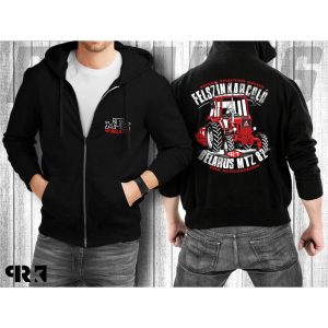 Belarus MTZ 82 kapucnis pulóver cipzáras - FELSZÍNKARCOLÓ