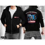 DUTRA kapucnis pulóver cipzáras - D4K- Magyar földre...