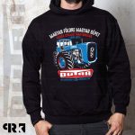 DUTRA kapucnis pulóver - D4K- Magyar földre...