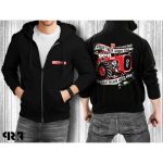 DUTRA kapucnis pulóver cipzáras CLASSIC