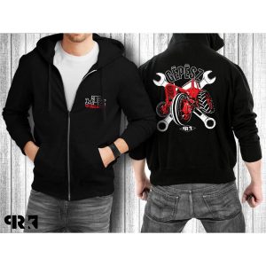 Belarus MTZ 50 kapucnis pulóver cipzáras