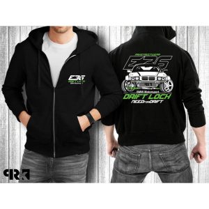 BMW E36 Driftloch cipzáras kapucnis pulóver