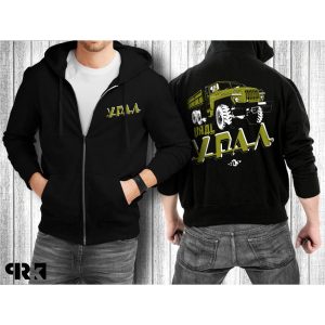 URAL 4320 kapucnis pulóver cipzáras CLASSIC